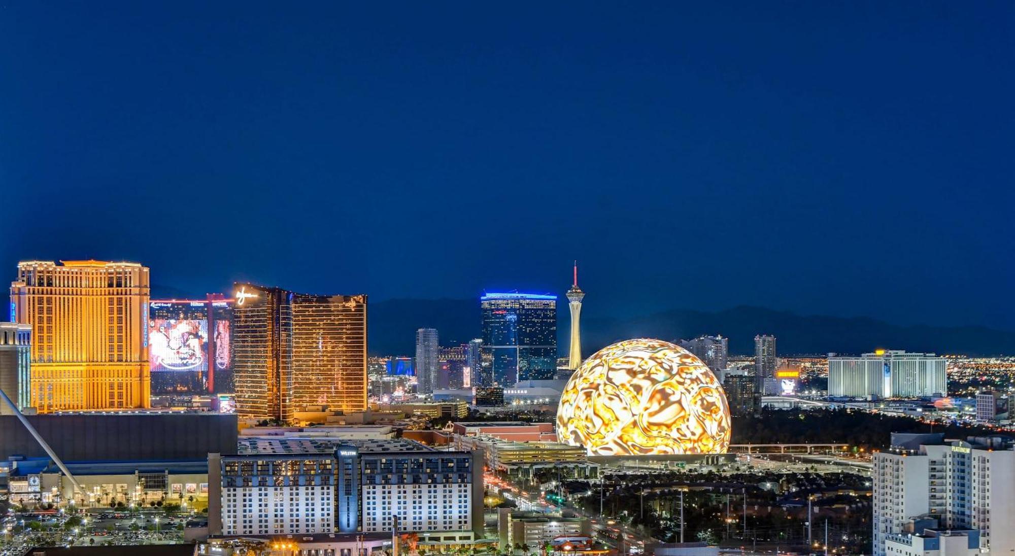 Mgm Signature-27-805 F1 Track & Strip View Balcony Las Vegas Luaran gambar