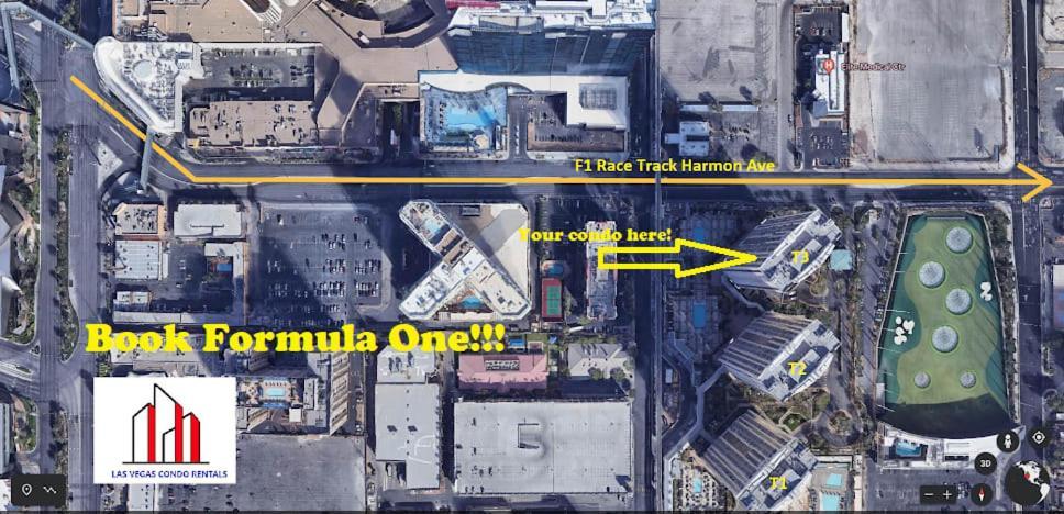 Mgm Signature-27-805 F1 Track & Strip View Balcony Las Vegas Luaran gambar